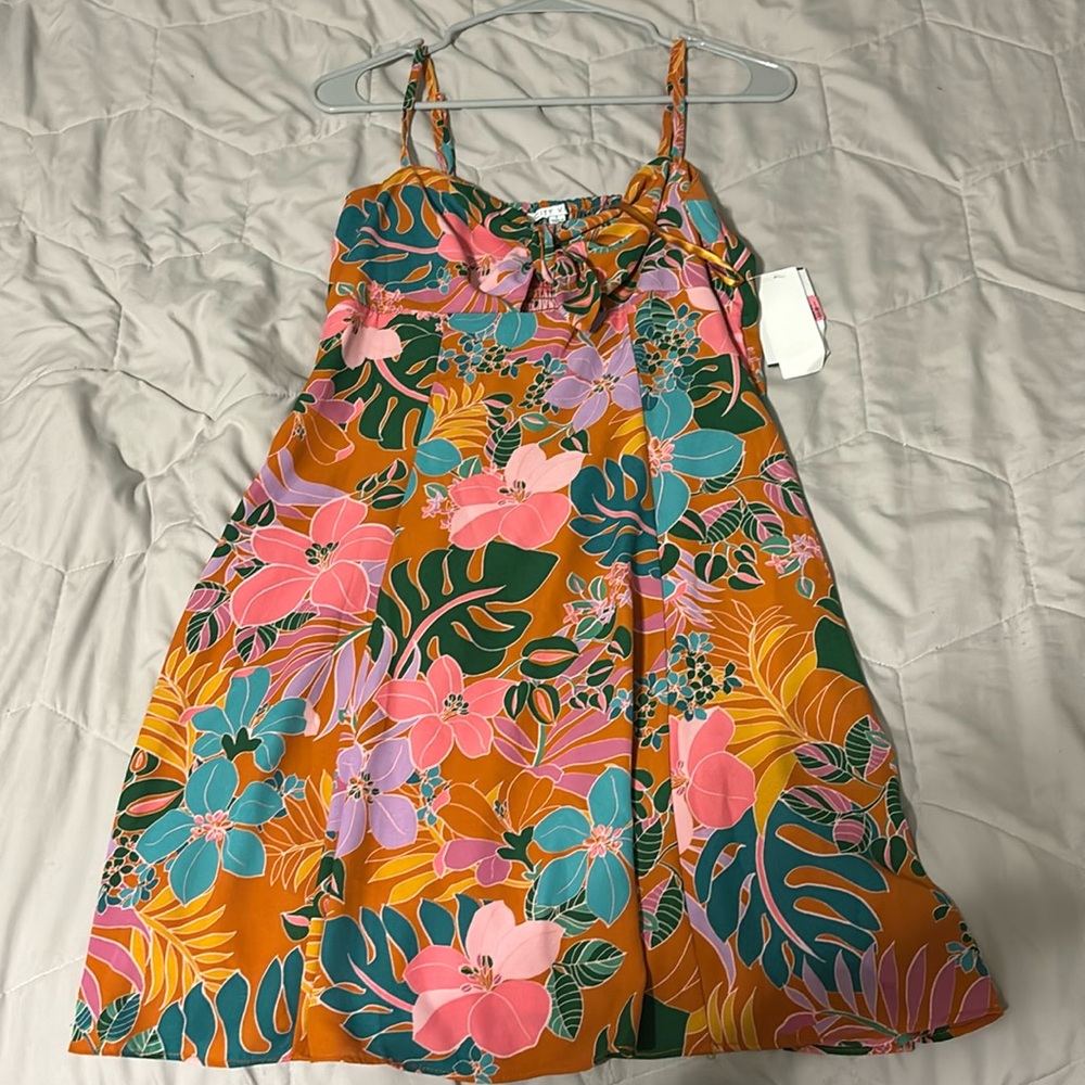 floral printed summer dress
